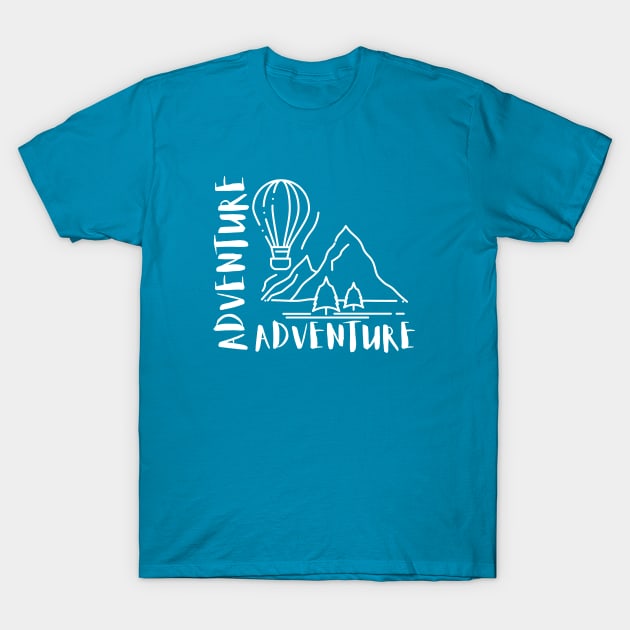 Double Adventure T-Shirt by traveladventureapparel@gmail.com